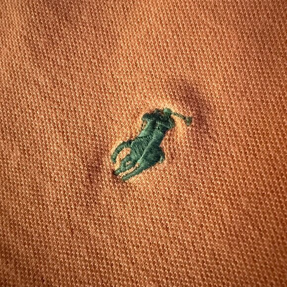 Polo Ralph Lauren Men's Peach with Dark Green Logo, Extra Large - Picture 4 of 4